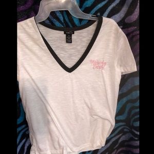 White and grey shirt